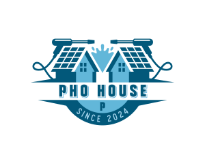 Roof Gutter Cleaner logo design