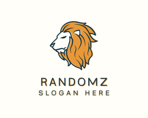 Modern Lion Head Logo