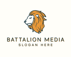 Modern Lion Head logo design