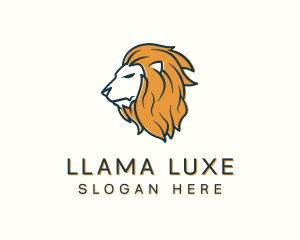 Modern Lion Head logo design