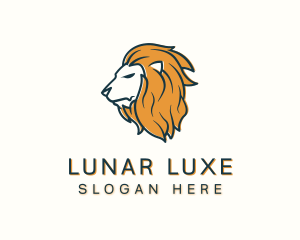 Modern Lion Head logo design