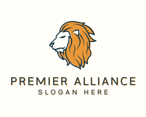 Modern Lion Head logo design