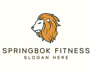 Modern Lion Head logo design