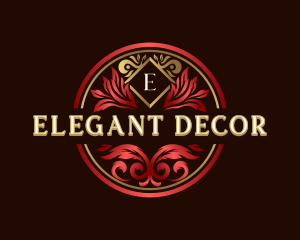 High End Decorative Leaf logo design