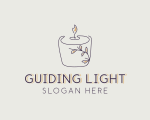 Scented Candle Decor logo design