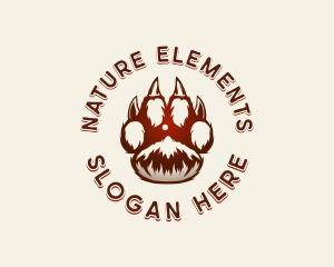 Outdoor Mountain Paw Logo