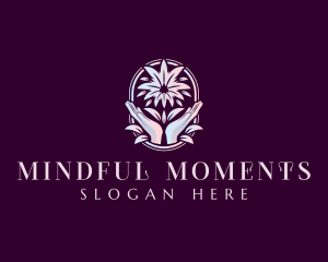Flower Hand Relaxation logo