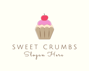 Sweet Cherry Cupcake  logo