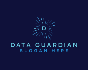 Digital Technology Data  logo design