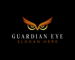 Nocturnal Owls Eye logo design