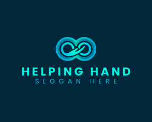 Infinity Hand Welfare logo design