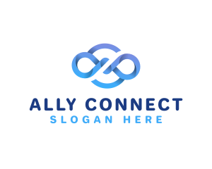 Infinity Loop Network logo design