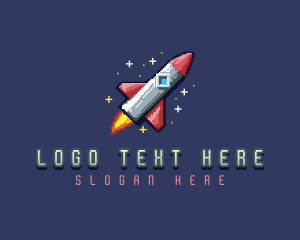 Rocket Spacecraft Videogame logo