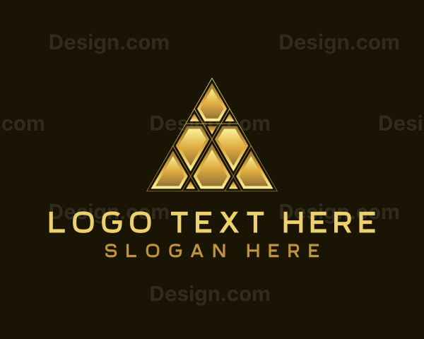 Pyramid Triangle Premium Logo