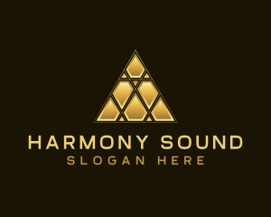 Pyramid Triangle Premium Logo