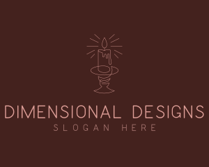 Candlelight Interior Design logo design