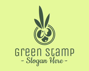 Green Olive Fruit logo design