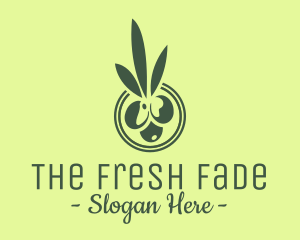 Green Olive Fruit logo design