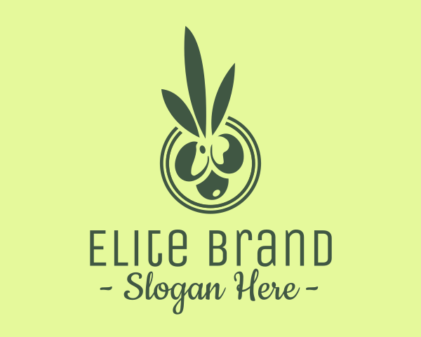 Olive Leaves logo example 4