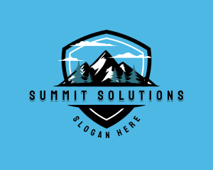 Mountain Summit Trekking logo design