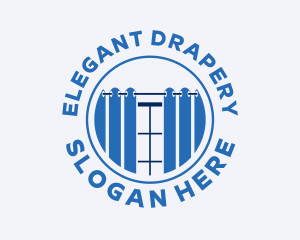 Curtain Drapery Window logo