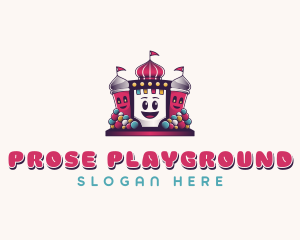 Party Castle Playground logo design