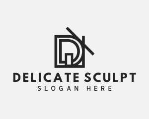 D House Construction logo design