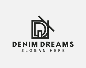 D House Construction logo design