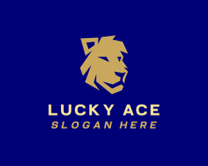 Lion Head Wildlife logo design