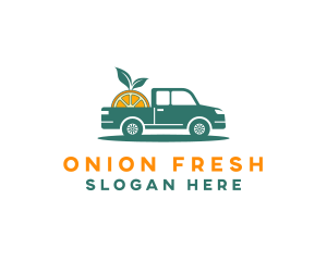 Orange Fruit Truck logo design