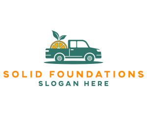 Orange Fruit Truck logo