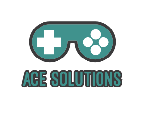 Game Controller Goggles logo design