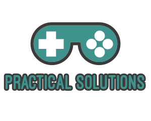 Game Controller Goggles logo design