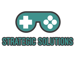 Game Controller Goggles logo design