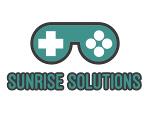 Game Controller Goggles logo design