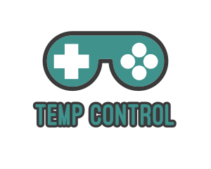 Game Controller Goggles logo design