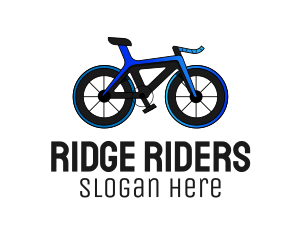 Blue Road Bike logo design