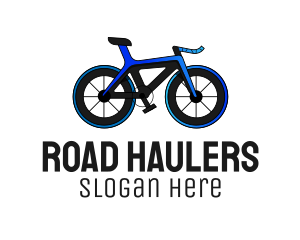 Blue Road Bike logo design