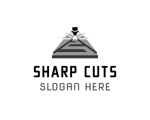 Industrial Laser Cutter logo design