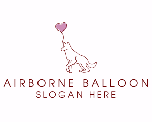 Heart Balloon Dog logo