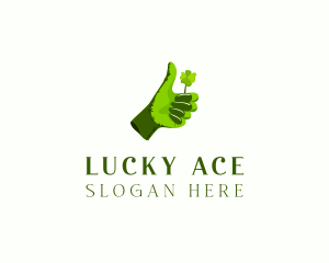 Lucky Gardening Gloves logo design