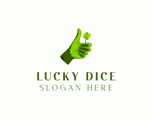 Lucky Gardening Gloves logo design