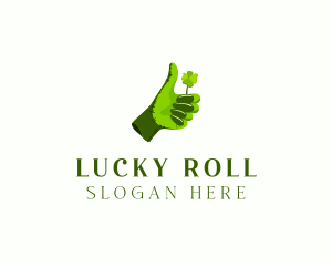 Lucky Gardening Gloves logo design