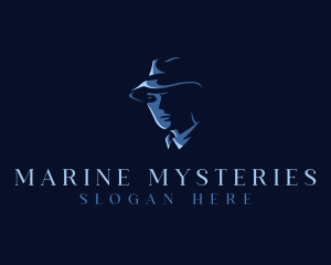 Mysterious Detective Gentleman logo design