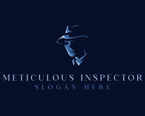 Mysterious Detective Gentleman logo design