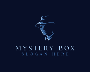 Mysterious Detective Gentleman logo design