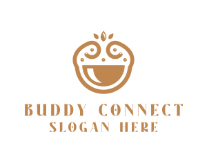 Elegant Happy Bowl logo design