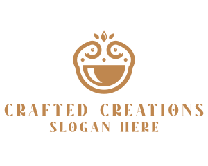 Elegant Happy Bowl logo design