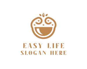 Elegant Happy Bowl logo design