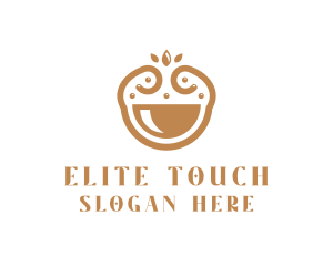 Elegant Happy Bowl logo design